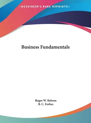 Principes fondamentaux des affaires - Business Fundamentals