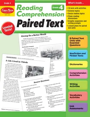 Compréhension de la lecture : Compréhension de textes jumelés, Grade 4 Teacher Resource - Reading Comprehension: Paired Text, Grade 4 Teacher Resource