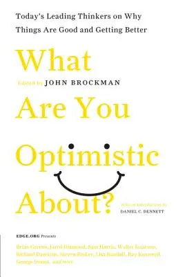 Les grands penseurs d'aujourd'hui expliquent pourquoi les choses vont bien et s'améliorent - What Are You Optimistic About?: Today's Leading Thinkers on Why Things Are Good and Getting Better