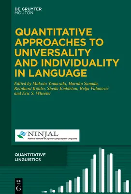 Approches quantitatives de l'universalité et de l'individualité du langage - Quantitative Approaches to Universality and Individuality in Language