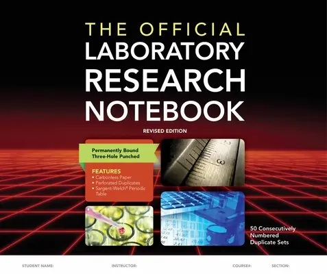 Le carnet de recherche officiel du laboratoire (50 exemplaires) - The Official Laboratory Research Notebook (50 Duplicate Sets)