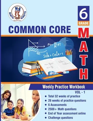 Grade 6 Common Core Math : Choix multiples et réponses libres 2500+ questions pratiques et solutions Test pratique en ligne complet - Grade 6 Common Core Math: Multiple Choice and Free Response 2500+ Practice Questions and Solutions Full length online practice test