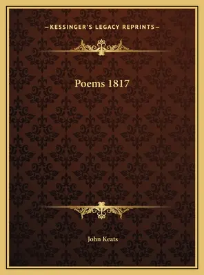 Poèmes 1817 - Poems 1817