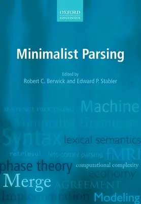 Parsing minimaliste - Minimalist Parsing