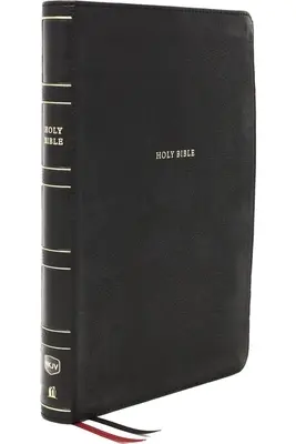 Nkjv, Thinline Bible, Large Print, Leathersoft, Black, Thumb Indexed, Comfort Print : Sainte Bible, nouvelle version du roi Jacques - Nkjv, Thinline Bible, Large Print, Leathersoft, Black, Thumb Indexed, Comfort Print: Holy Bible, New King James Version