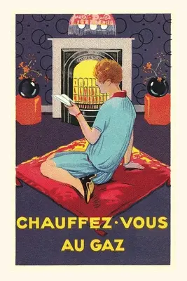 Journal d'époque Publicité pour le chauffage au gaz - Vintage Journal Gas Heating Advertisement