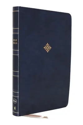 Nkjv, Thinline Bible, Large Print, Leathersoft, Blue, Comfort Print : Sainte Bible, nouvelle version du roi Jacques - Nkjv, Thinline Bible, Large Print, Leathersoft, Blue, Comfort Print: Holy Bible, New King James Version