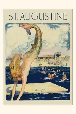 Journal d'époque Sirène de St. Augustine - Vintage Journal St. Augustine Mermaid