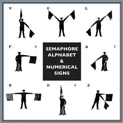 Alphabet du sémaphore : et signes numériques pour l'armée - Semaphore Alphabet: And Numeral Signs For The Army