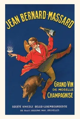 Journal d'époque Homme se promenant avec un sanglier - Vintage Journal Man Cavorting with Wild Boar