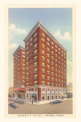 Journal d'époque Hôtel Angebilt, Orlando, Floride - Vintage Journal Angebilt Hotel, Orlando, Florida
