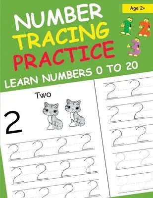 Exercice de traçage des nombres Apprendre les nombres de 0 à 20 - Number Tracing Practice Learn Numbers 0 to 20