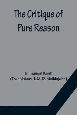 La critique de la raison pure - The Critique of Pure Reason