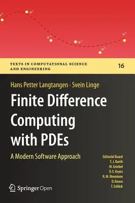 Calcul aux différences finies avec Pdes : Une approche logicielle moderne - Finite Difference Computing with Pdes: A Modern Software Approach