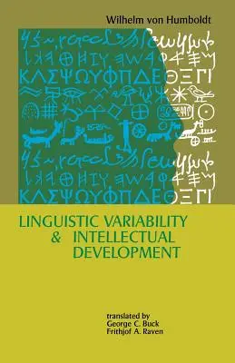 Variabilité linguistique et développement intellectuel - Linguistic Variability and Intellectual Development