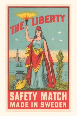 Journal d'époque Liberty Safety Match - Vintage Journal Liberty Safety Match