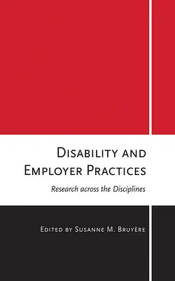 Handicap et pratiques des employeurs : La recherche à travers les disciplines - Disability and Employer Practices: Research Across the Disciplines