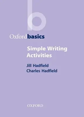 Activités d'écriture simples - Simple Writing Activities