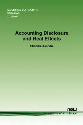 Divulgation comptable et effets réels - Accounting Disclosure and Real Effects