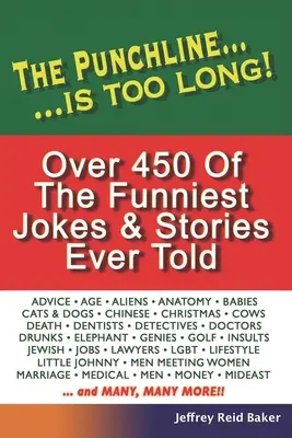 La chute est trop longue : Plus de 450 blagues et histoires classiques - The Punchline Is Too Long: Over 450 Classic Jokes and Stories