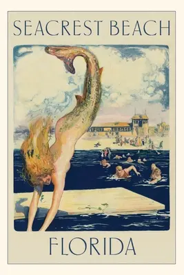 Journal d'époque Plage de Seacrest, sirène - Vintage Journal Seacrest Beach, Mermaid