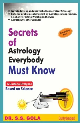 Les secrets de l'astrologie que tout le monde doit connaître en anglais - Secrets of Astrology Everybody Must Know in English Medium