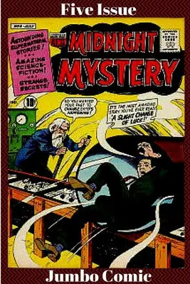 Midnight Mystery Cinq numéros Jumbo Comic - Midnight Mystery Five Issue Jumbo Comic