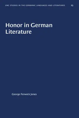 L'honneur dans la littérature allemande - Honor in German Literature