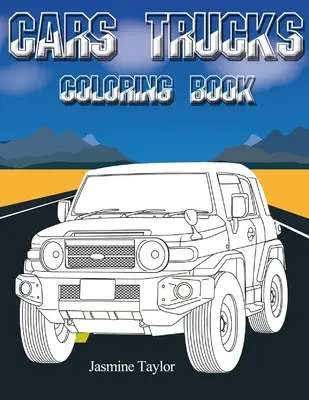 Livre de coloriage Cars Trucks - Cars Trucks Coloring Book