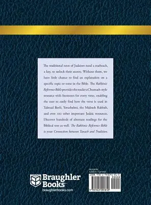 Bible rabbinique de référence : Le lien entre le Tanach et la Tradition : Volume IV : Les Nombres - Rabbinic Reference Bible: The Connection Between Tanach and Tradition: Volume IV: Numbers