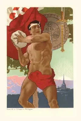 Journal d'époque He-Man italien lançant une pierre - Vintage Journal Italian He-Man Tossing Rock