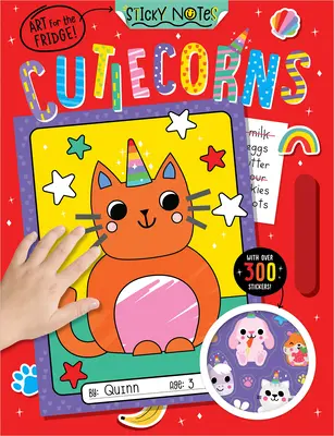 Sticky Notes Cutiecorns Coloring Book (Livre à colorier) - Sticky Notes Cutiecorns Coloring Book