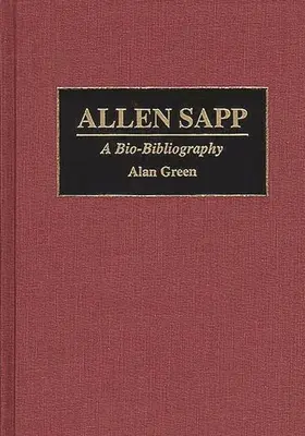 Allen Sapp : Une bio-bibliographie - Allen Sapp: A Bio-Bibliography