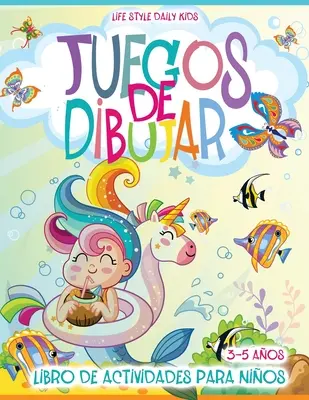 Juegos de Dibujar : Livre en espagnol pour les enfants de 3 à 5 ans. Ce livre comprend des images pour colorier, relier les points, colorier par - Juegos de Dibujar: Libro en Espaol para Nios de 3 a 5 Aos. Este libro incluye pginas para colorear, conecta los puntos, colorear por