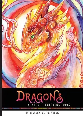 Livre de coloriage de poche sur les dragons - Dragons Pocket Coloring Book