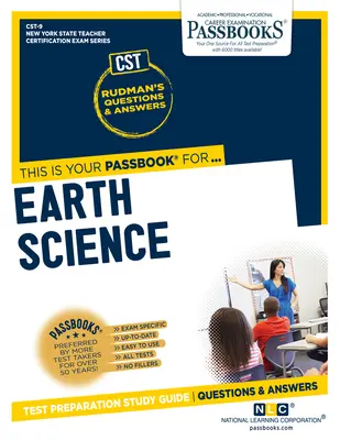 Sciences de la terre (Cst-9) : Passbooks Study Guide Volume 9 - Earth Science (Cst-9): Passbooks Study Guide Volume 9