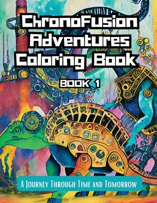 ChronoFusion Adventures Coloring Book (Book One) : Un voyage dans le temps et dans l'avenir - ChronoFusion Adventures Coloring Book (Book One): A Journey Through Time and Tomorrow