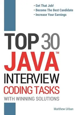 TOP 30 des tâches de codage de l'entretien Java - TOP 30 Java Interview Coding Tasks