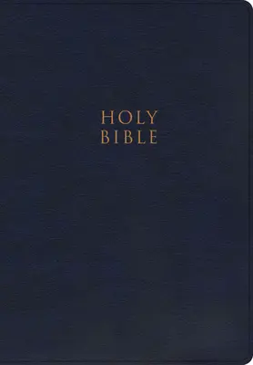 CSB Super Giant Print Reference Bible, Navy Leathertouch