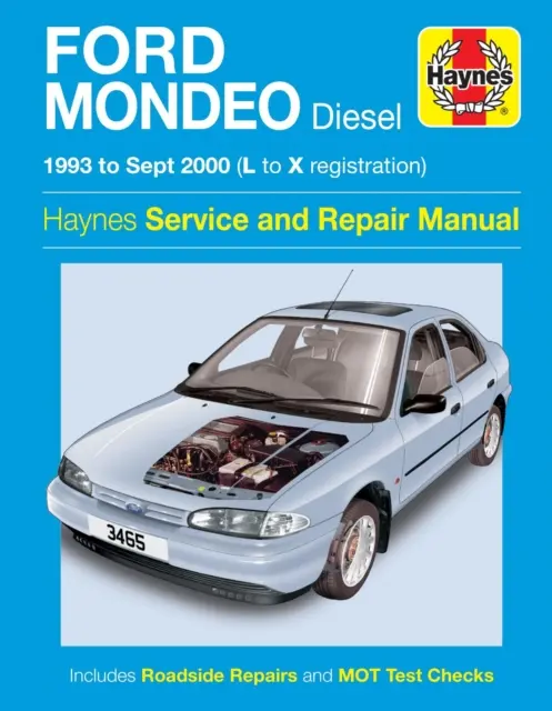 Ford Mondeo Diesel (93 - Sept 00) L à X - Ford Mondeo Diesel (93 - Sept 00) L To X