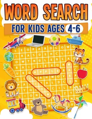 Word Search for Kids Ages 4-6 100 Fun Word Search Puzzles Kids Activity Book Large Print Paperback (en anglais) - Word Search For Kids Ages 4-6 100 Fun Word Search Puzzles Kids Activity Book Large Print Paperback