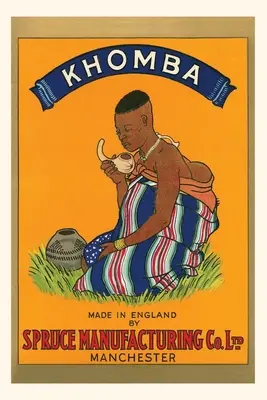 Journal d'époque Femme africaine, affiche Khomba - Vintage Journal African Woman, Khomba Poster