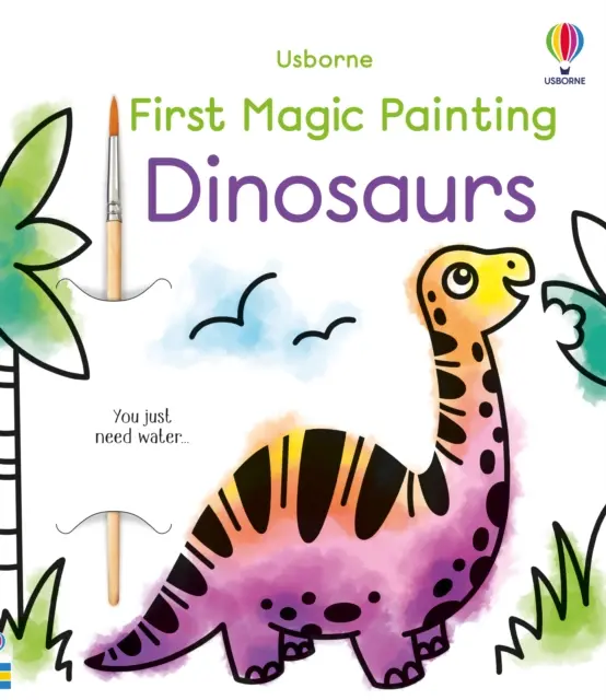 Premier livre de peinture magique Dinosaures - First Magic Painting Dinosaurs