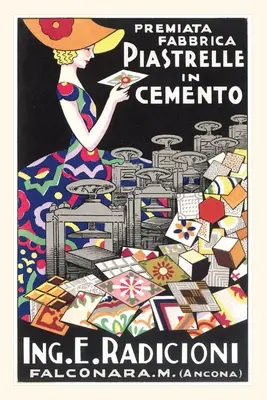 Journal d'époque Publicité pour les carreaux de ciment - Vintage Journal Cement Tiles Ad