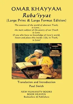 OMAR KHAYYAM Ruba'iyyat : (Édition en grands caractères et grand format) - OMAR KHAYYAM Ruba'iyyat: (Large Print & Large Format Edition)