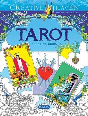 Livre à colorier Creative Haven Tarot - Creative Haven Tarot Coloring Book