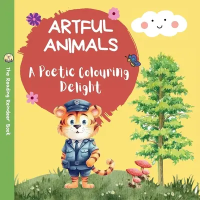 Les animaux de l'art : Un plaisir poétique à colorier - Artful animals: A Poetic Colouring Delight