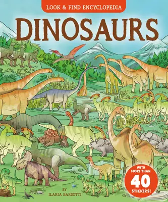 Dinosaures : avec plus de 40 autocollants ! - Dinosaurs: With More Than 40 Stickers!