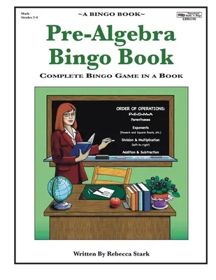 Livre de bingo pour la pré-alphabétisation : Bingo complet en un livre - Pre-Algebra Bingo Book: Complete Bingo Game In A Book