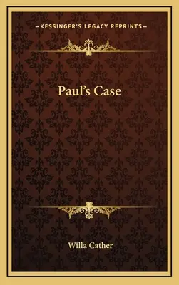 L'affaire Paul - Paul's Case